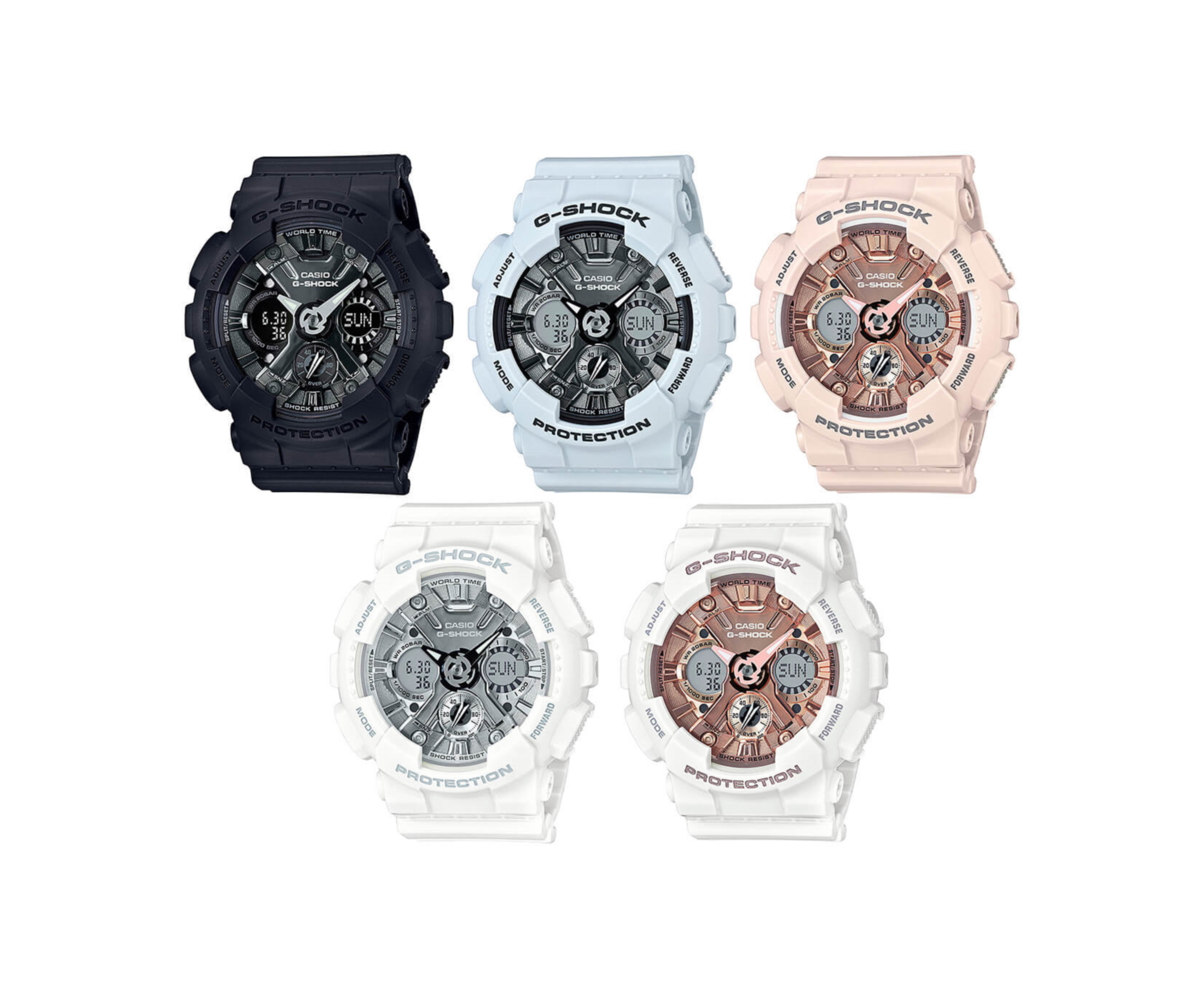 Компания Casio представила обновленные часы G-SHOCK S SERIES. 
